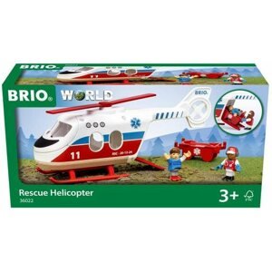 Vonatpálya BRIO Játékszett 36022 Mentőhelikopter