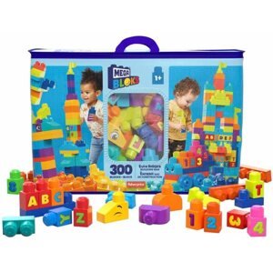 Játékkocka gyerekeknek Mega Bloks Óriás zsáknyi kocka - Kék (300)