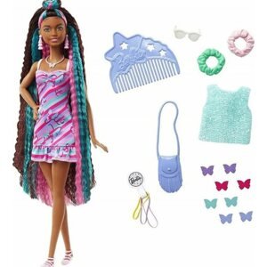 Játékbaba Barbie Baba fantasztikus hajjal - Barna