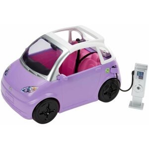 Kiegészítő babákhoz Barbie elektromos autó 2 az 1-ben
