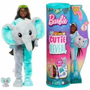 Játékbaba Barbie Cutie Reveal Barbie Dzsungel - Elefánt