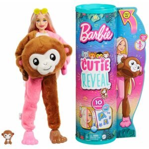 Játékbaba Barbie Cutie Reveal Barbie Dzsungel - Majom