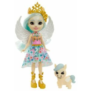 Játékbaba Enchantimals Játékbaba és kisállat - Paolina Pegasus és Wingley