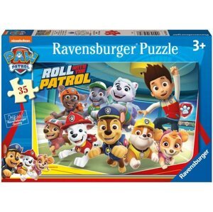 Puzzle Ravensburger Puzzle 056828 Mancs őrjárat: Erős egység 35 darab