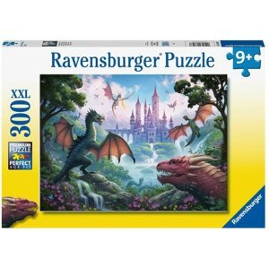 Puzzle Ravensburger Puzzle 133567 Varázslatos sárkány 300 darab