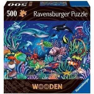 Puzzle Ravensburger Puzzle 175154 Fa puzzle Tenger alatti világ 500 darab