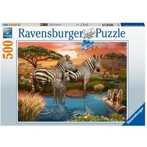 Puzzle Ravensburger Puzzle 173761 Zebrák 500 darab