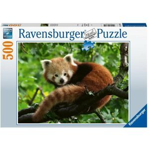 Puzzle Ravensburger Puzzle 173815 Vörös macskamedve 500 darab