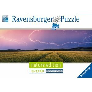 Puzzle Ravensburger Puzzle 174911 Vihar 500 darab Panoráma