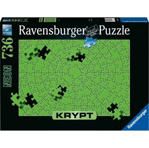 Puzzle Ravensburger Puzzle 173648 Kripta Puzzle: Neonzöld 736 darab