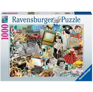 Puzzle Ravensburger Puzzle 173877 50-es évek 1000 darab