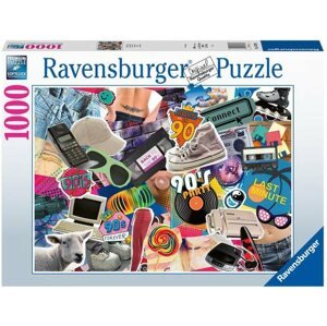 Puzzle Ravensburger Puzzle 173884 90-es évek 1000 darab