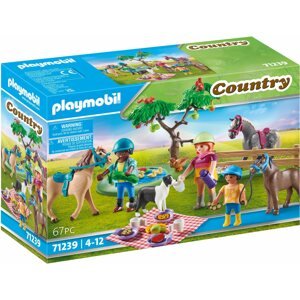 Építőjáték Playmobil 71239 Lovas piknik