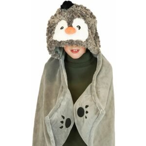 Pléd Cozy Noxxiez Blanket Pingvin