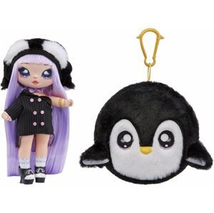 Játékbaba Na! Na! Na! Surprise Téli baba - Lavender Penguin