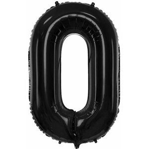 Lufi Atomia születésnapi, 0-s számú, fekete, 102 cm