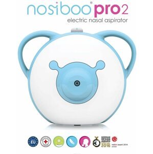 Odsávačka hlenů Nosiboo Pro2 Elektrická odsávačka nosních hlenů modrá