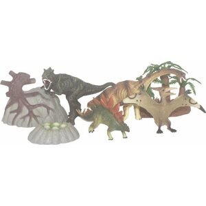 Figura szett Dinoszaurusz készlet fákkal 4