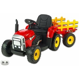 Elektromos autó gyerekeknek John Deere Tractor Lite - piros