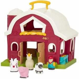 Figura szett B-Toys Big Red Barn Állatfarm