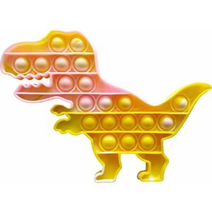 Pop It Pop it - dinoszaurusz sárga márványozott