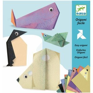 Csináld magad készlet gyerekeknek Origami puzzle sarki állatok
