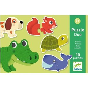 Puzzle Duo puzzle Állatkák