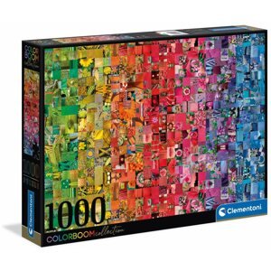 Puzzle Puzzle 1000 kollázs - colorboom kollekció