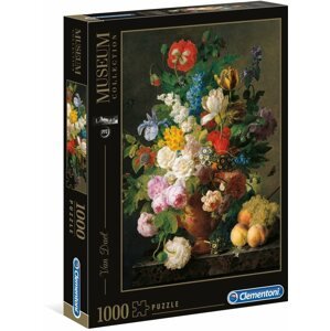 Puzzle Puzzle 1000 van dael-vase de fleur (múzeum)
