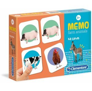 Memóriajáték Memo rejtvények mezőgazdasági állatok