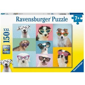 Puzzle Ravensburger Puzzle 132881 Vicces kutyák 150 db