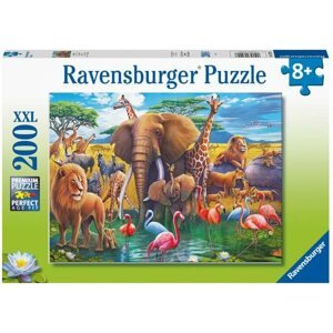 Puzzle Ravensburger Puzzle 132928 Állatok az itatónál 200 db