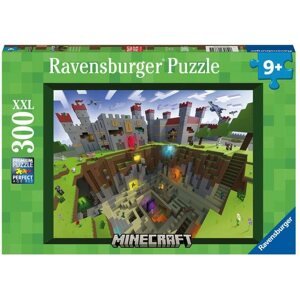 Puzzle Ravensburger Puzzle 133345 Minecraft 300 db