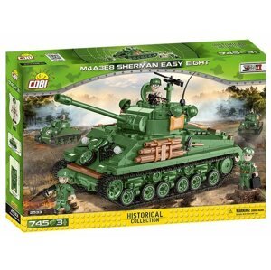 Építőjáték Cobi M4A3E8 Sherman Easy Eight