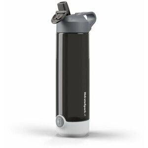 Kulacs HidrateSpark TAP - Intelligens ivópalack szívószállal, 710 ml, fekete színű