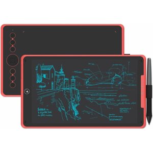 Grafikus tablet Huion Inspiroy Ink H320M – Coral Red