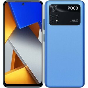 Mobiltelefon POCO M4 Pro 128 GB kék