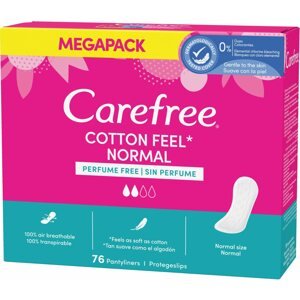 Tisztasági betét CAREFREE Cotton 76 db