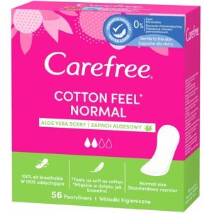 Tisztasági betét CAREFREE Cotton Aloe 56 db