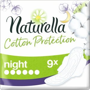 Egészségügyi betét NATURELLA Cotton Protection Ultra Night, 9 db
