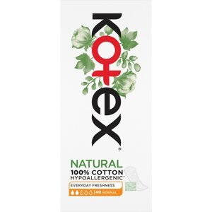 Tisztasági betét KOTEX Liners Natural Normal 40