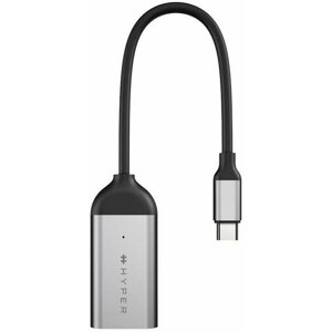 Port replikátor HyperDrive USB-C adapter 8K 60Hz / 4K 144Hz HDMI-re, ezüst
