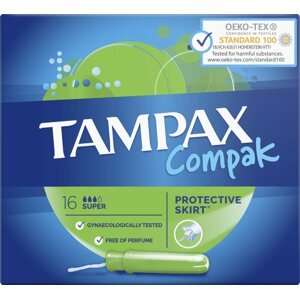 Tampon TAMPAX Compak Super 16 db