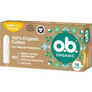 Tampon O.B. Organic Normal 16