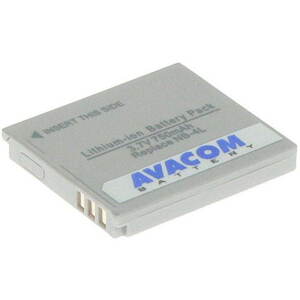Fényképezőgép akkumulátor AVACOM Canon NB-4L Li-ion 3.7V 750 mAh-hez