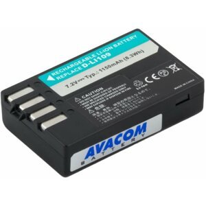 Fényképezőgép akkumulátor Avacom akkumulátor Pentax D-LI109 készülékhez, Li-Ion 7.2V 1100mAh 7.9Wh