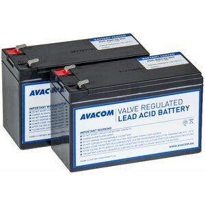 Akkumulátor szünetmentes tápegységhez Avacom Akkumulátor felújító készlet RBC22 (2 db akkumulátor)