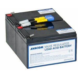 Akkumulátor szünetmentes tápegységhez Avacom Csere az RBC6 helyett - akkumulátor UPS-hez