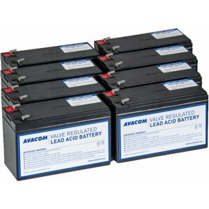 Akkumulátor szünetmentes tápegységhez Avacom Akkumulátor felújító készlet RBC105 (8 db akkumulátor)