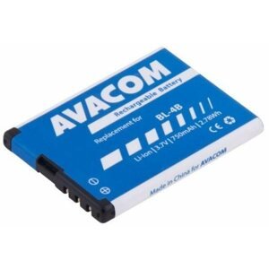 Mobiltelefon akkumulátor AVACOM akkumulátor Nokia 6111 készülékhez, Li-Ion 3,7V 750mAh (BL-4B helyett)